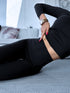 THERMO leggings "PERFECT BODY LM819" - BLACK PRE-ORDER